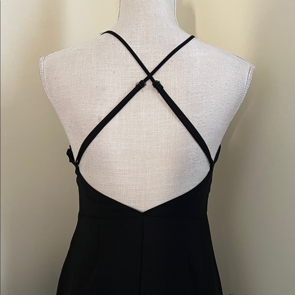 🆕 1.STATE Women's Open-Back Halter Wide-Leg Jumpsuit - Picture 15 of 16